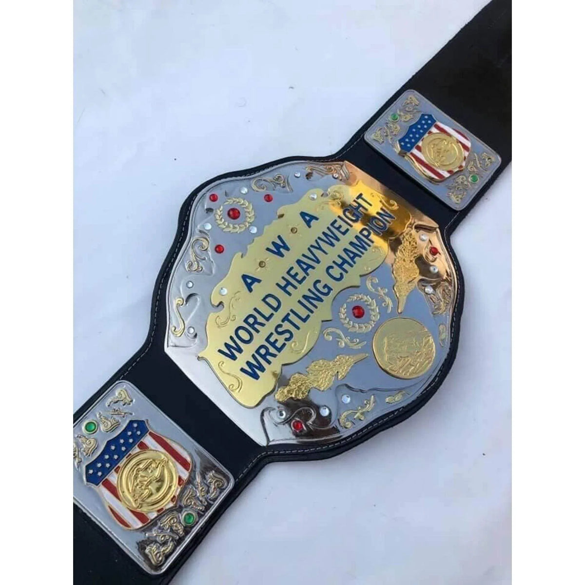 AWA World Heavyweight Championship Replica Title Belt - WWF Belt