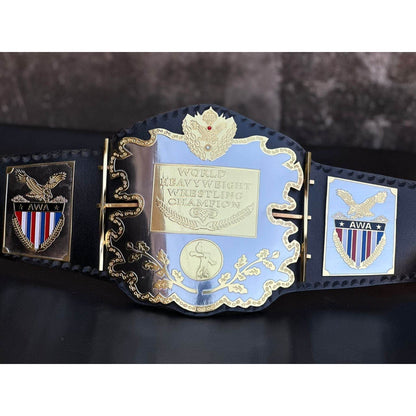 AWA World Heavyweight Championship Replica Title Belt - WWF Belt