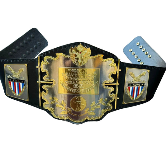 AWA World Heavyweight Championship Replica Title Belt - WWF Belt