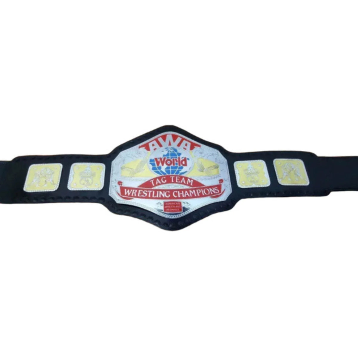 AWA World Tag Team Championship Replica Title Belt - WWF Belt