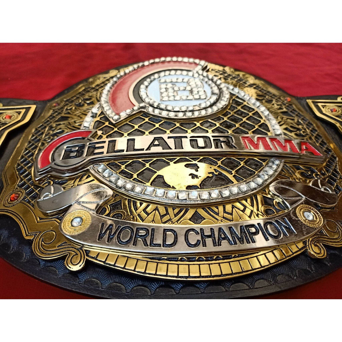 Bellator MMA World Heavyweight Championship Replica Title Belt - WWF Belt
