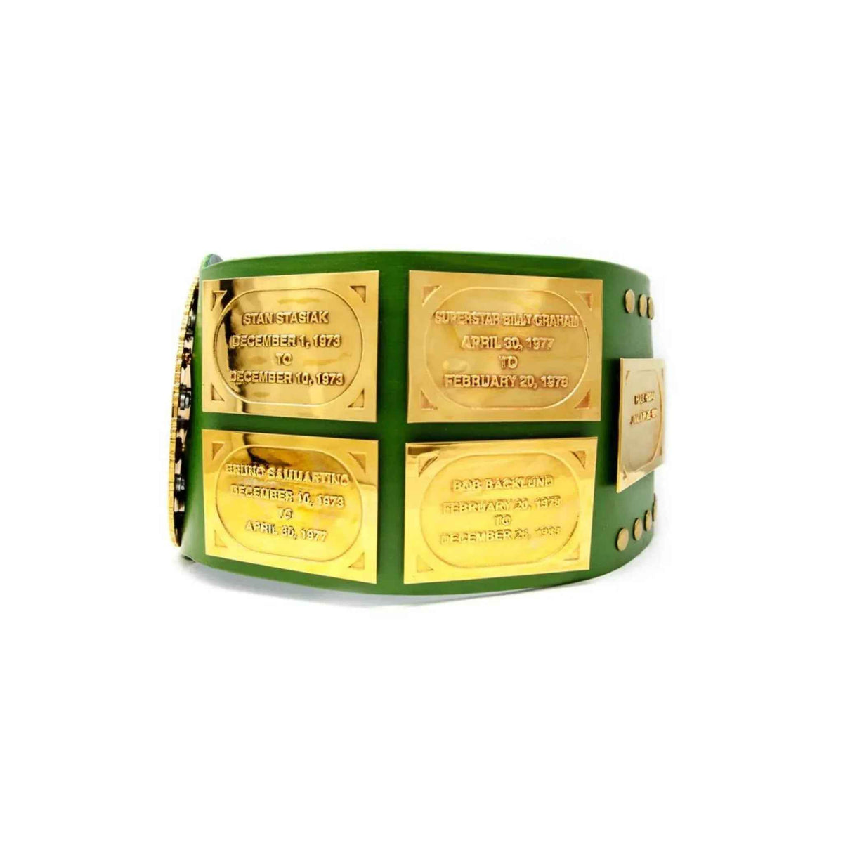 Big Green Championship Replica Title Belt - WWF Belt