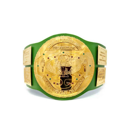 Big Green Championship Replica Title Belt - WWF Belt