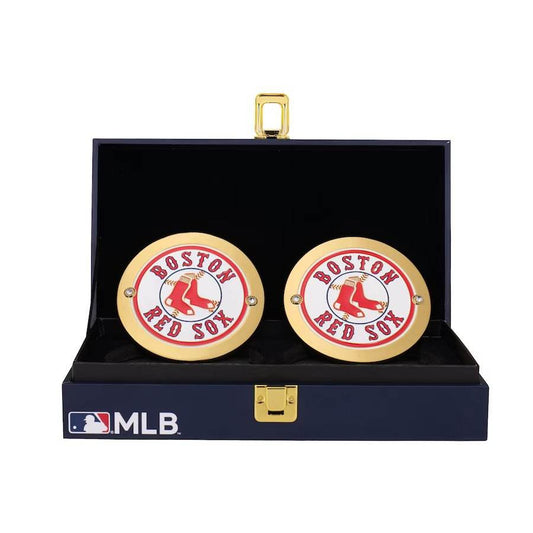 Boston Red Sox Championship Replica Side Plate Box Set - WWF Belt
