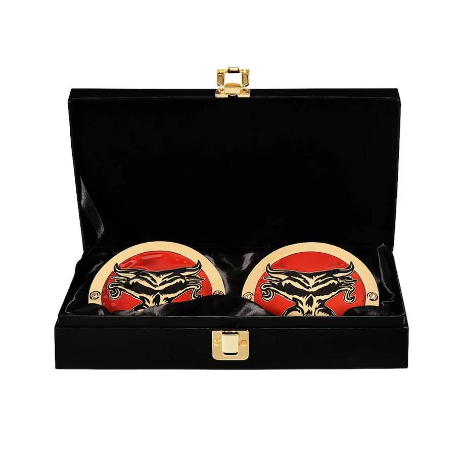Brock Lesnar Championship Replica Side Plate Box Set - WWF Belt