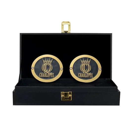Charlotte Flair Championship Replica Side Plate Box Set - WWF Belt