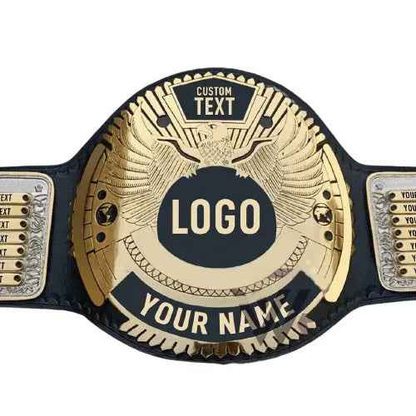 Customized Championship Replica Title Belt - WWF Belt