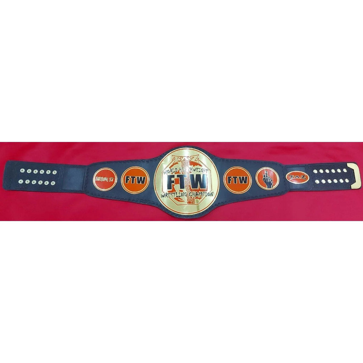 ECW FTW Taz Championship Replica Title Belt - WWF Belt