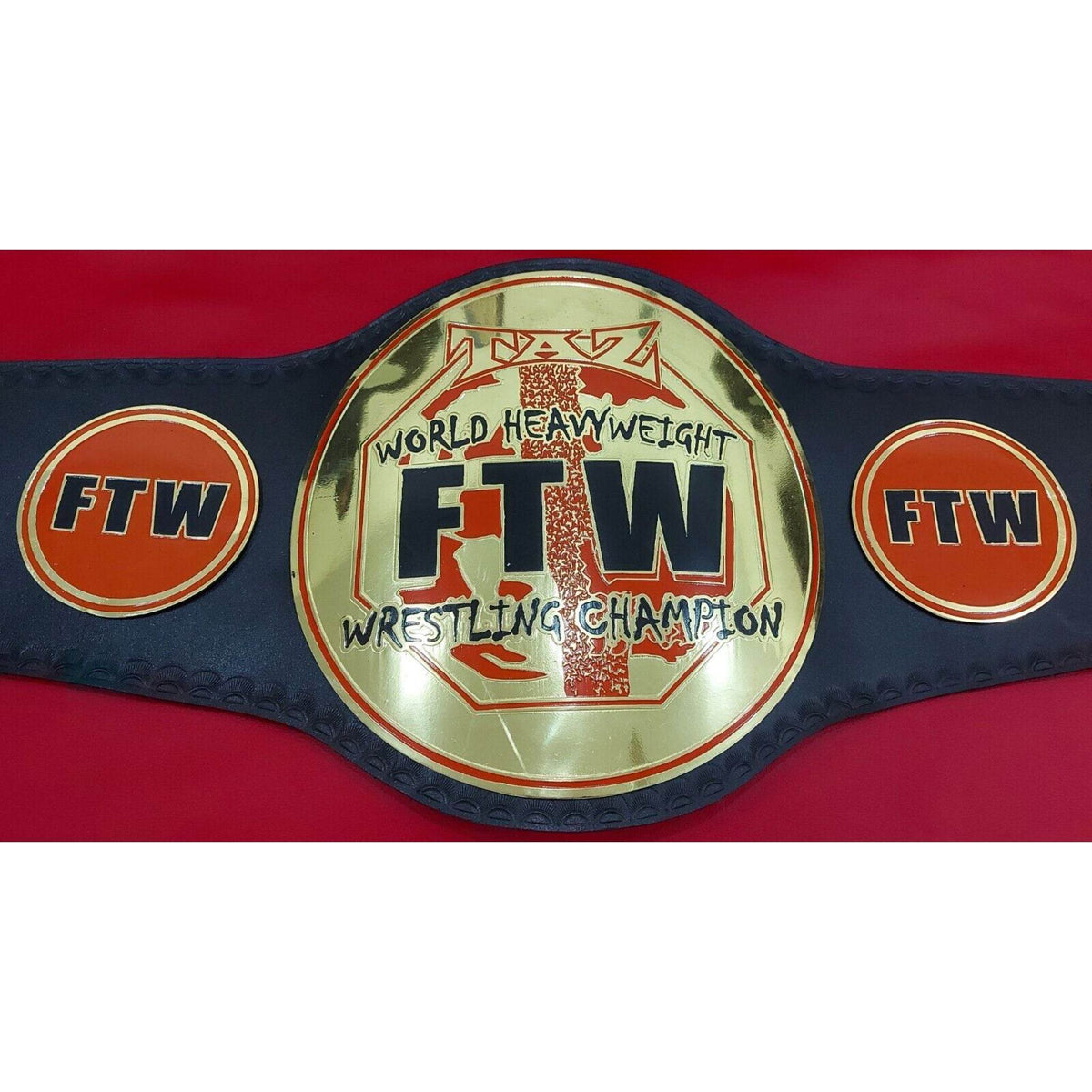 ECW FTW Taz Championship Replica Title Belt - WWF Belt
