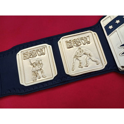 ECW World Tag Team Championship Replica Title Belt - WWF Belt