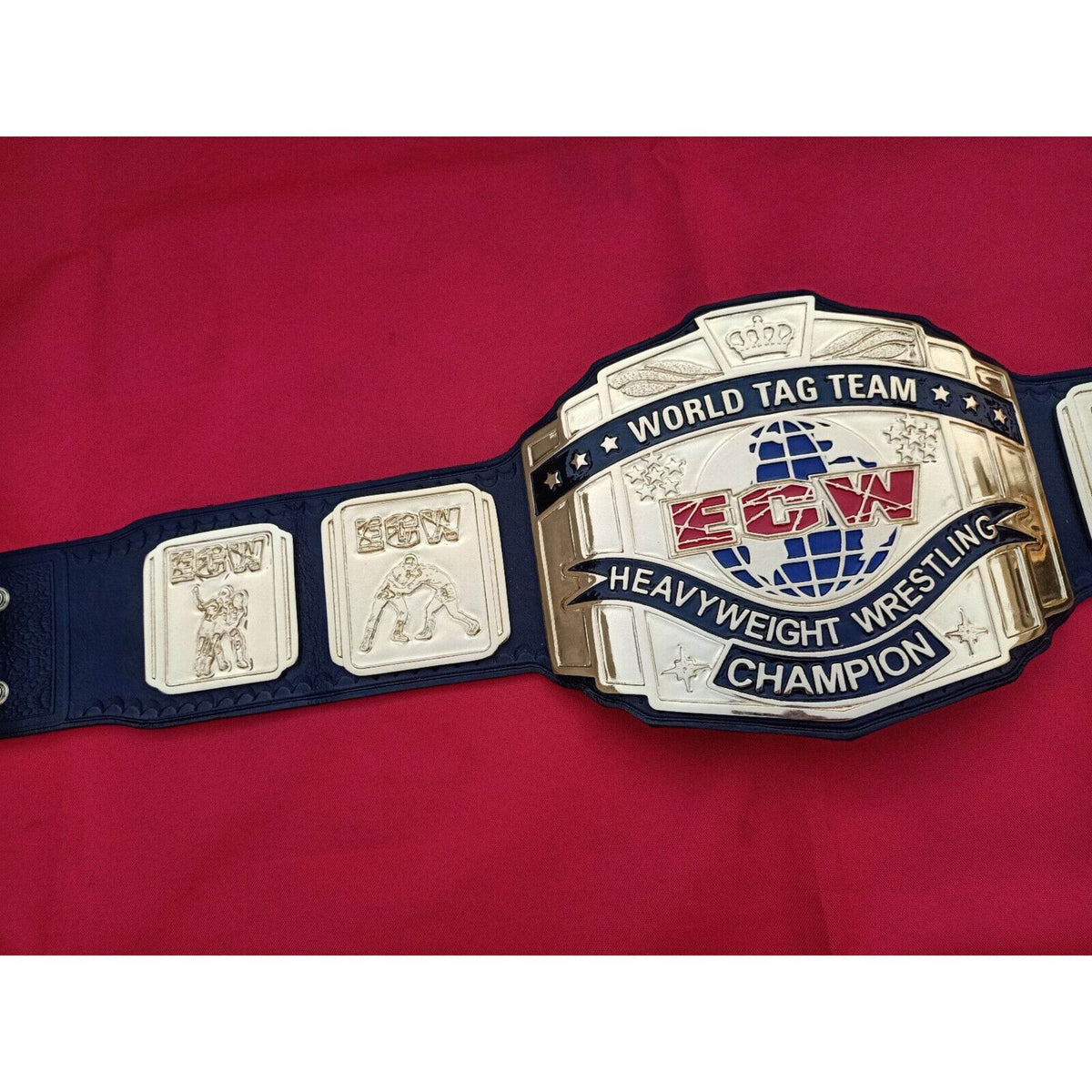 ECW World Tag Team Championship Replica Title Belt - WWF Belt