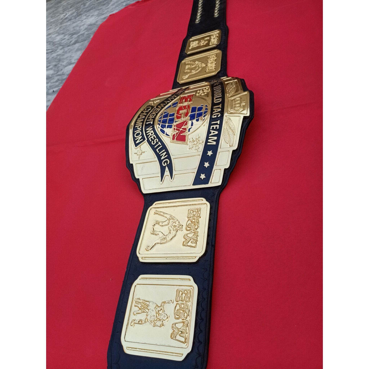 ECW World Tag Team Championship Replica Title Belt - WWF Belt