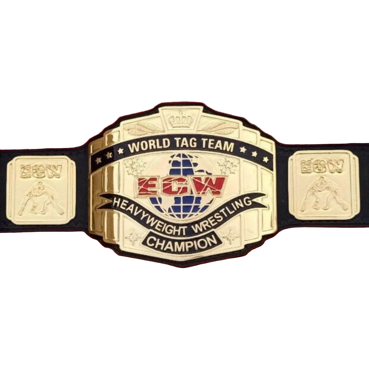 ECW World Tag Team Championship Replica Title Belt - WWF Belt