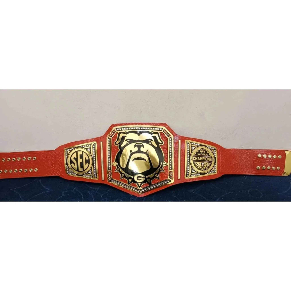 Georgia Bulldog Championship Replica Title belt - WWF Belt