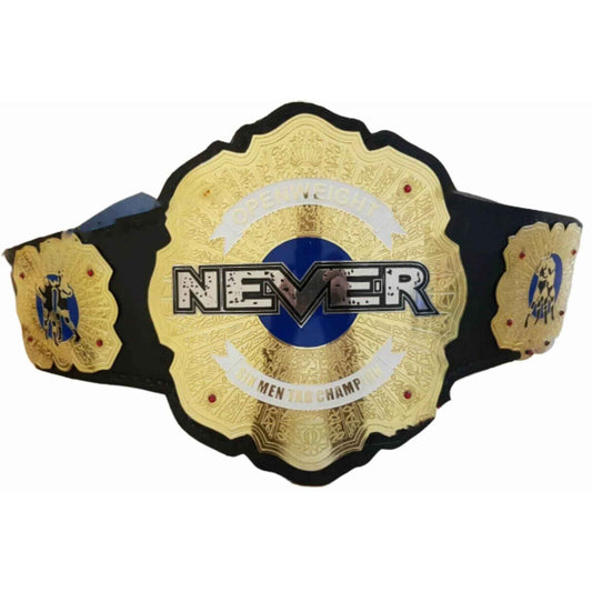 IWGP NEVER Openweight 6-Man Tag Team Championship Title Belt