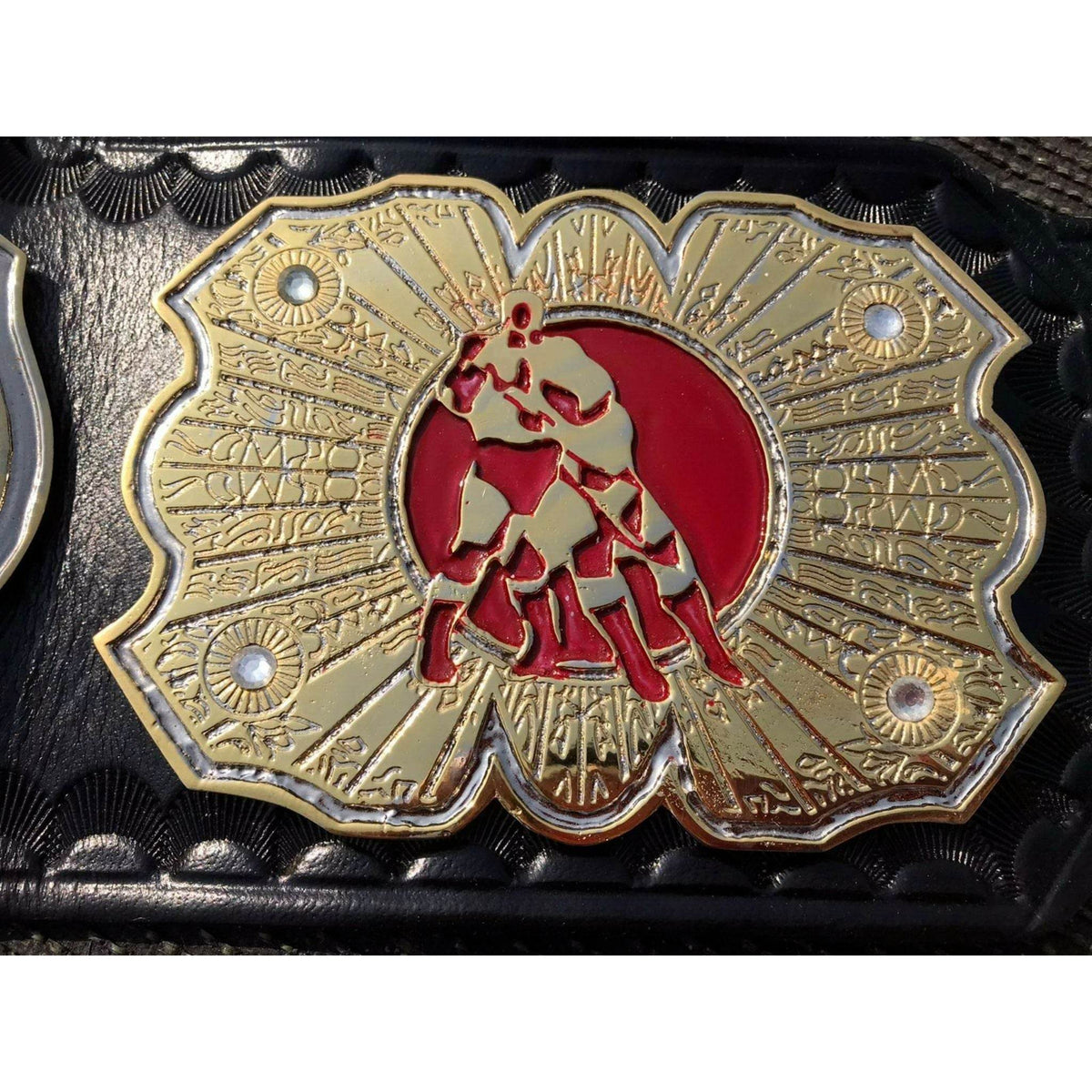 IWGP NEVER Openweight Championship Replica Title Belt - WWF Belt