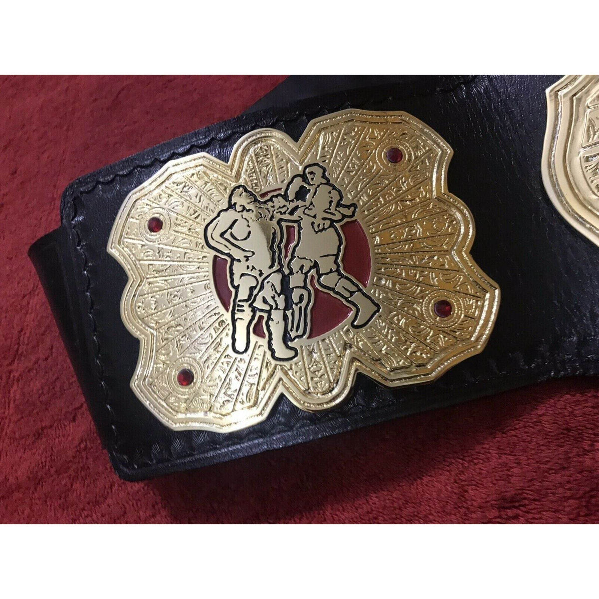 IWGP NEVER Openweight Championship Replica Title Belt - WWF Belt