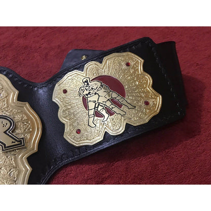 IWGP NEVER Openweight Championship Replica Title Belt - WWF Belt