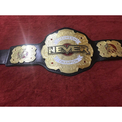 IWGP NEVER Openweight Championship Replica Title Belt - WWF Belt