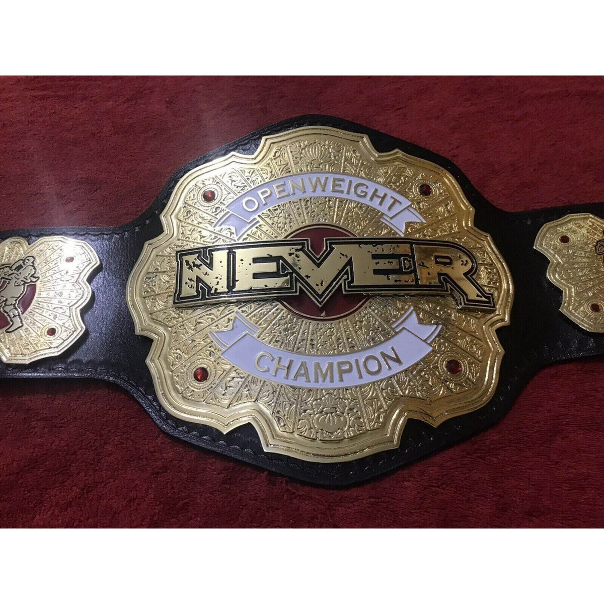 IWGP NEVER Openweight Championship Replica Title Belt - WWF Belt