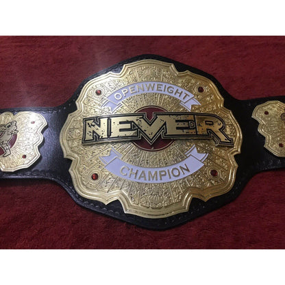 IWGP NEVER Openweight Championship Replica Title Belt - WWF Belt