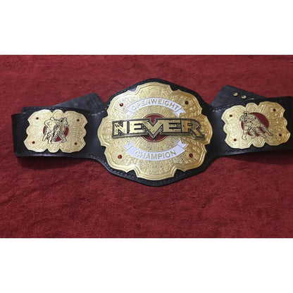 IWGP NEVER Openweight Championship Replica Title Belt - WWF Belt
