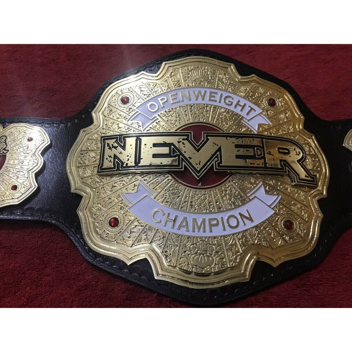 IWGP NEVER Openweight Championship Replica Title Belt - WWF Belt