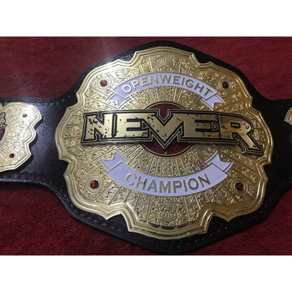 IWGP NEVER Openweight Championship Replica Title Belt - WWF Belt