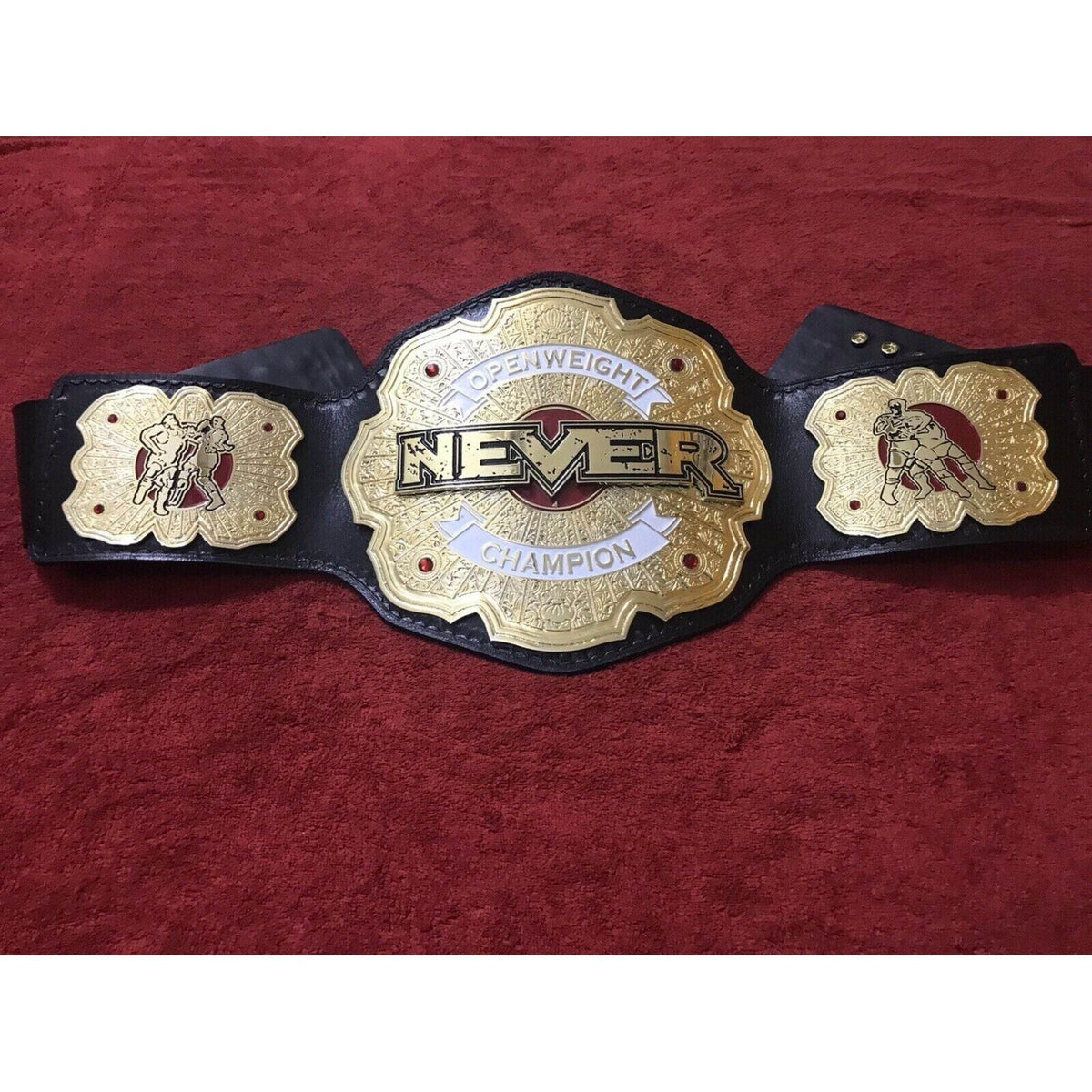 IWGP NEVER Openweight Championship Replica Title Belt - WWF Belt