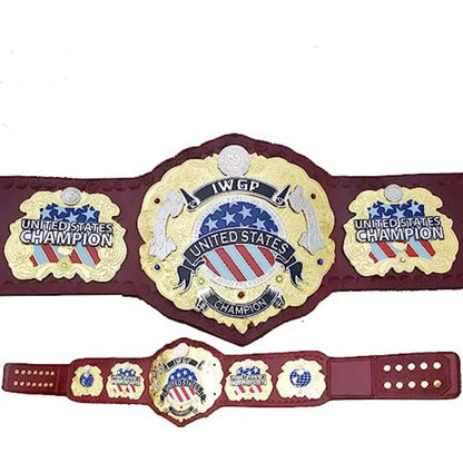 IWGP United States Championship Replica Title Belt - WWF Belt