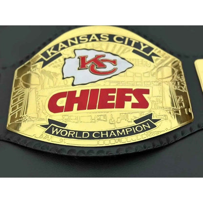 Kansas City Chiefs KC World Champion Replica Title belt - WWF Belt