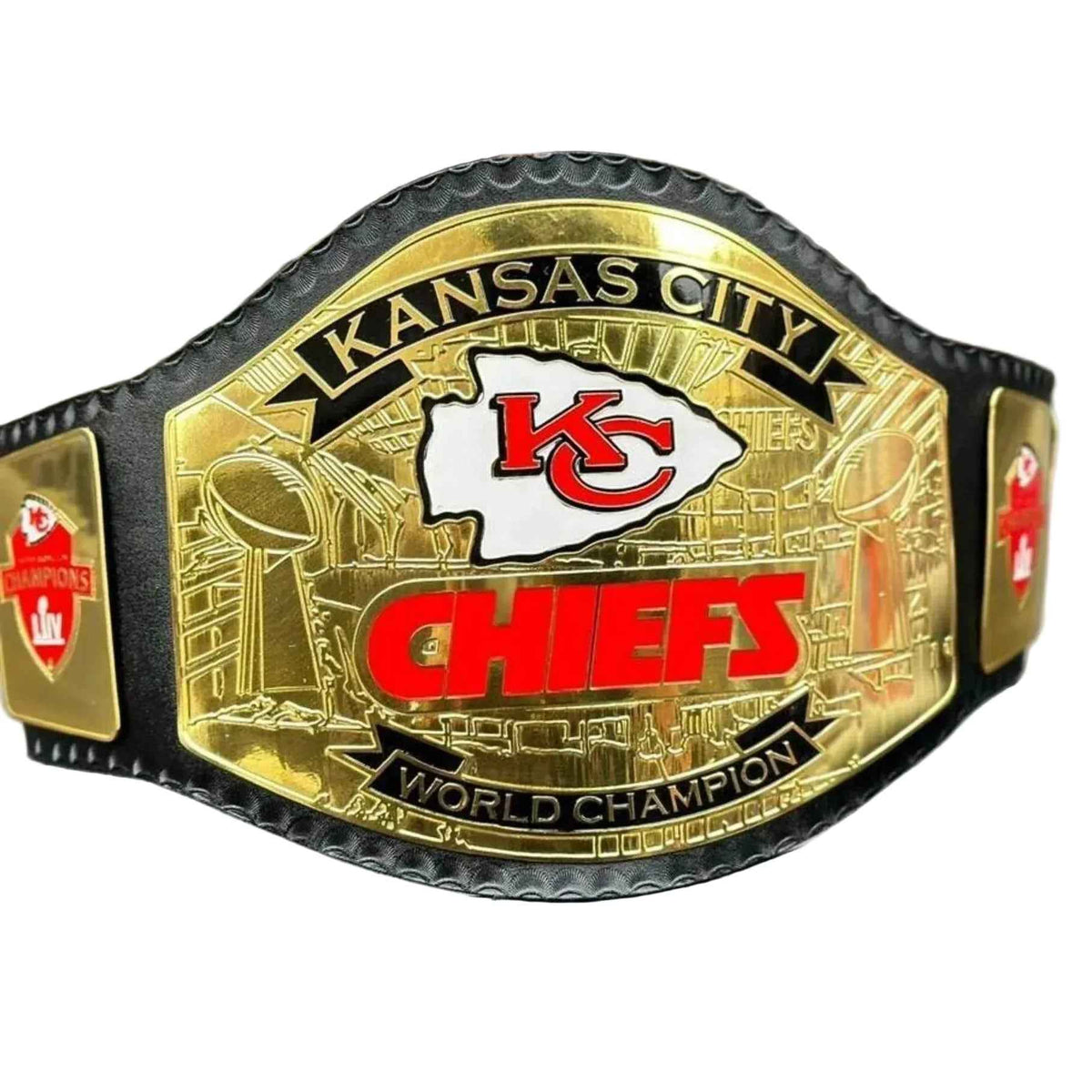 Kansas City Chiefs KC World Champion Replica Title belt - WWF Belt