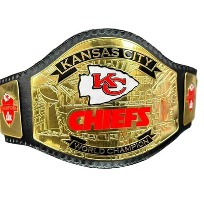 Kansas City Chiefs KC World Champion Replica Title belt - WWF Belt