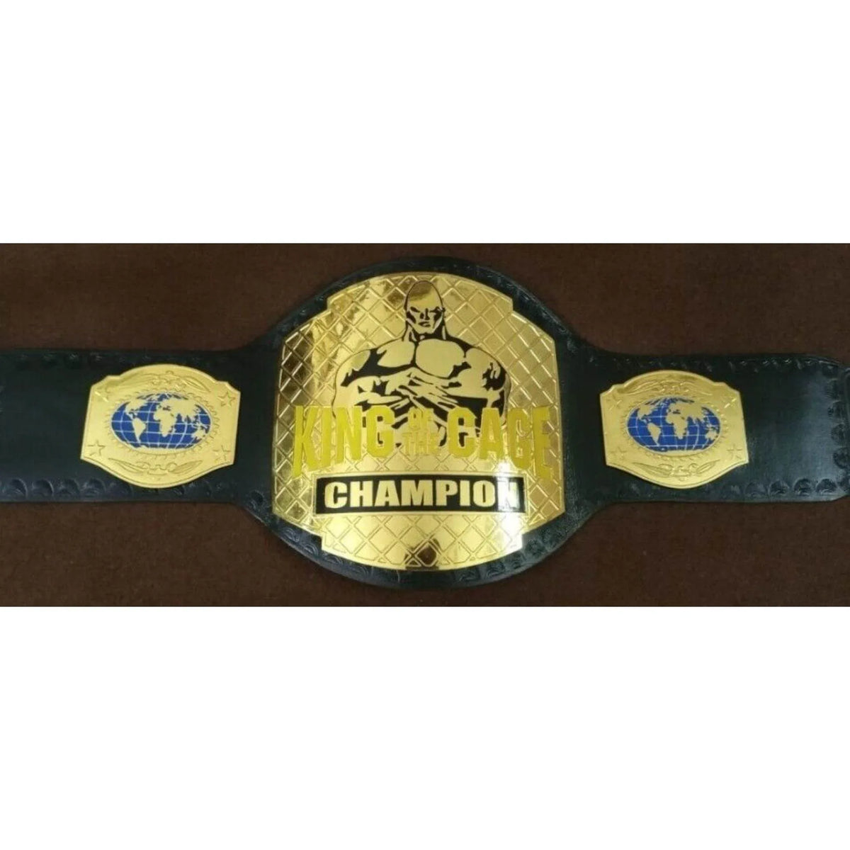 King Of The Cage KOTC MMA Wrestling Championship Leather Belt - WWF Belt