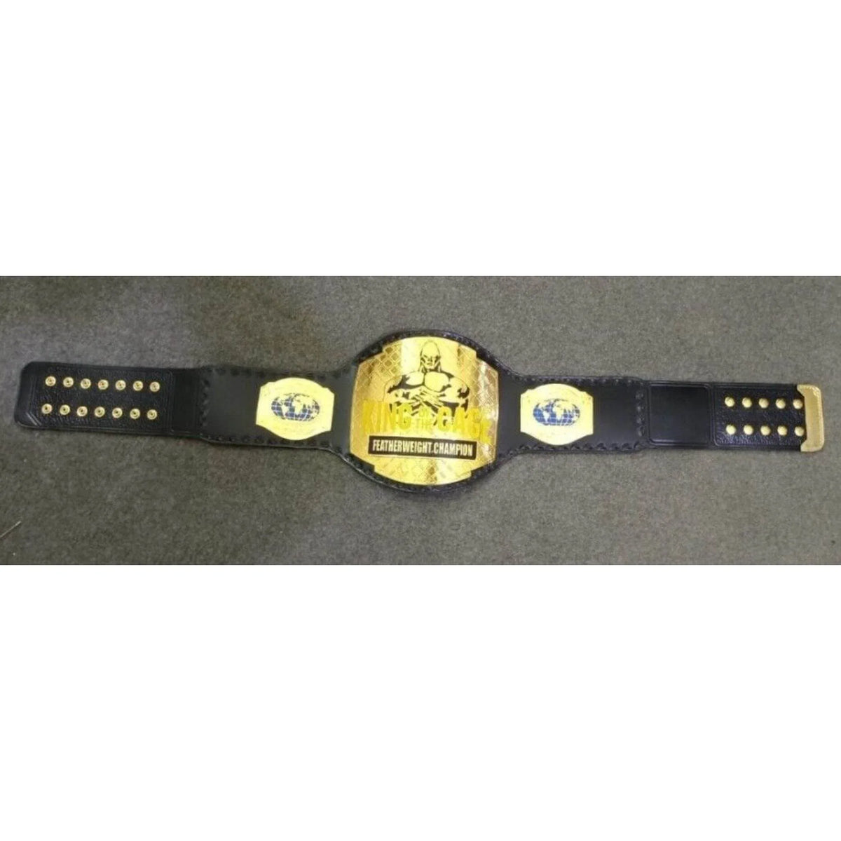 King Of The Cage KOTC MMA Wrestling Championship Leather Belt - WWF Belt
