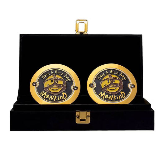 Mick Foley Championship Replica Side Plate Box Set - WWF Belt