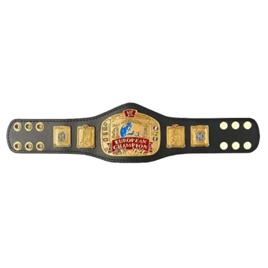 Mini WWE European Championship Replica Title Belt - WWF Belt