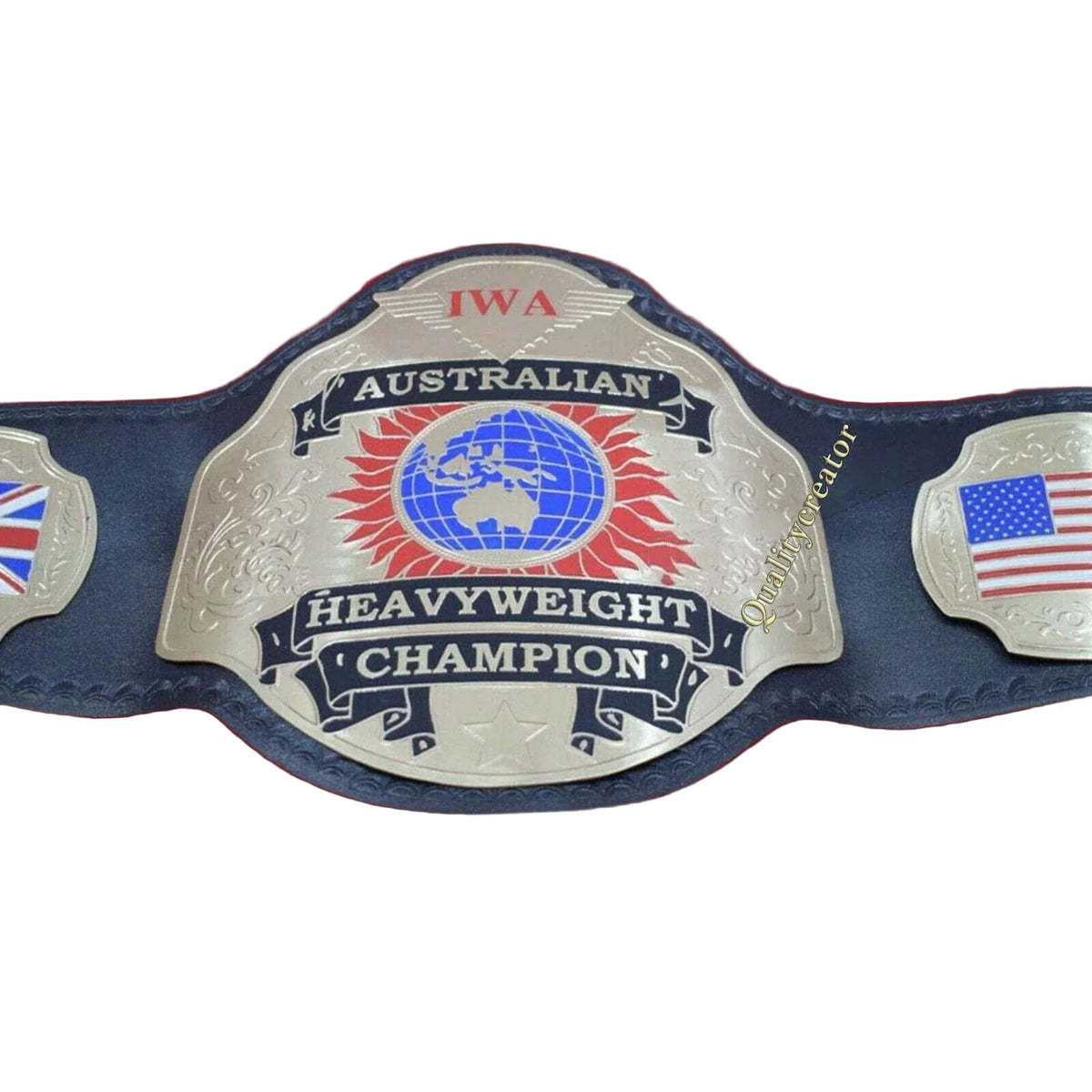 New IWA Australian Heavyweight Championship Title Belt Championship Belt WWF Belt