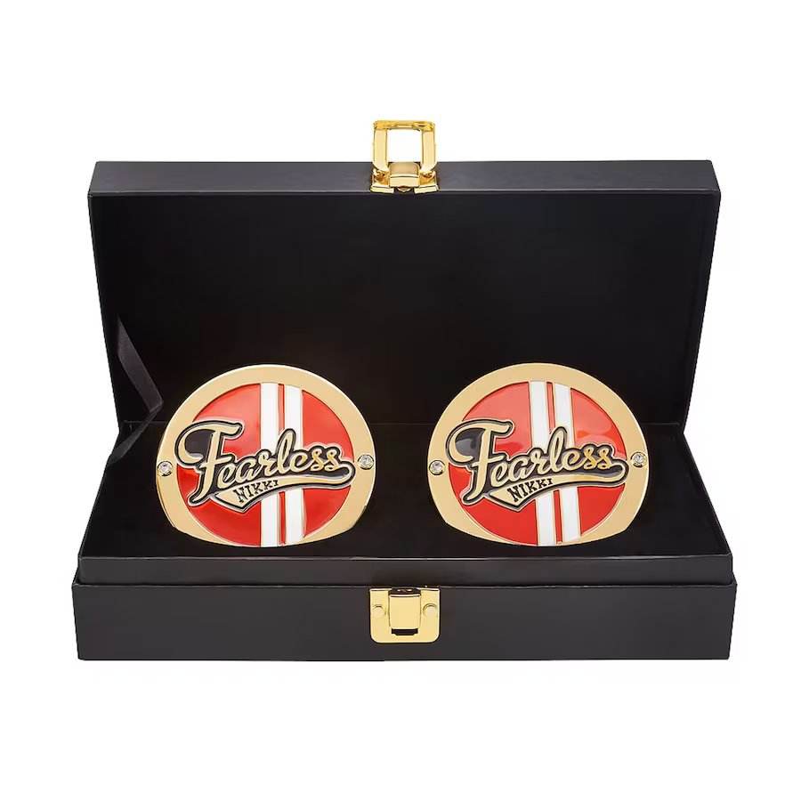 Nikki Bella Women's Championship Replica Side Plate Box Set - WWF Belt