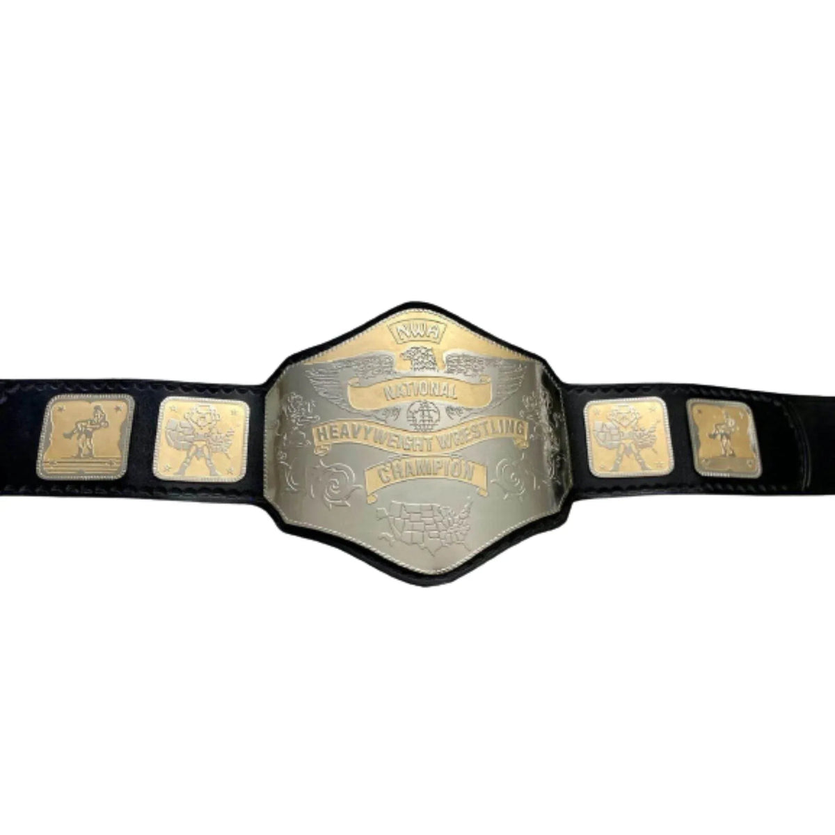 NWA National Heavyweight Championship Replica Title Belt - WWF Belt