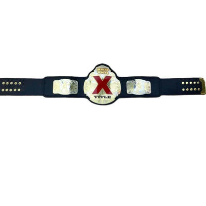 NWA TNA X Title Championship Wrestling Belt - WWF Belt