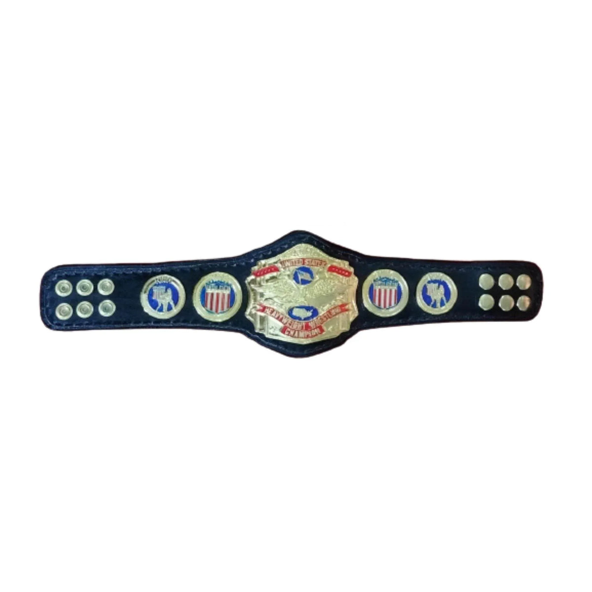 NWA United States USA Wrestling Championship Mini Replica Title Belt - WWF Belt