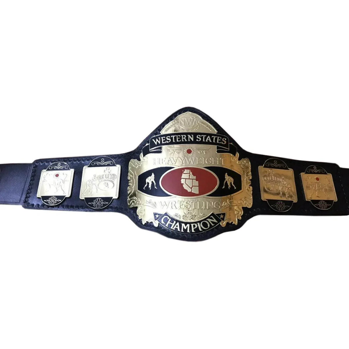 NWA Westren States Wrestling Championship Title Belt - WWF Belt