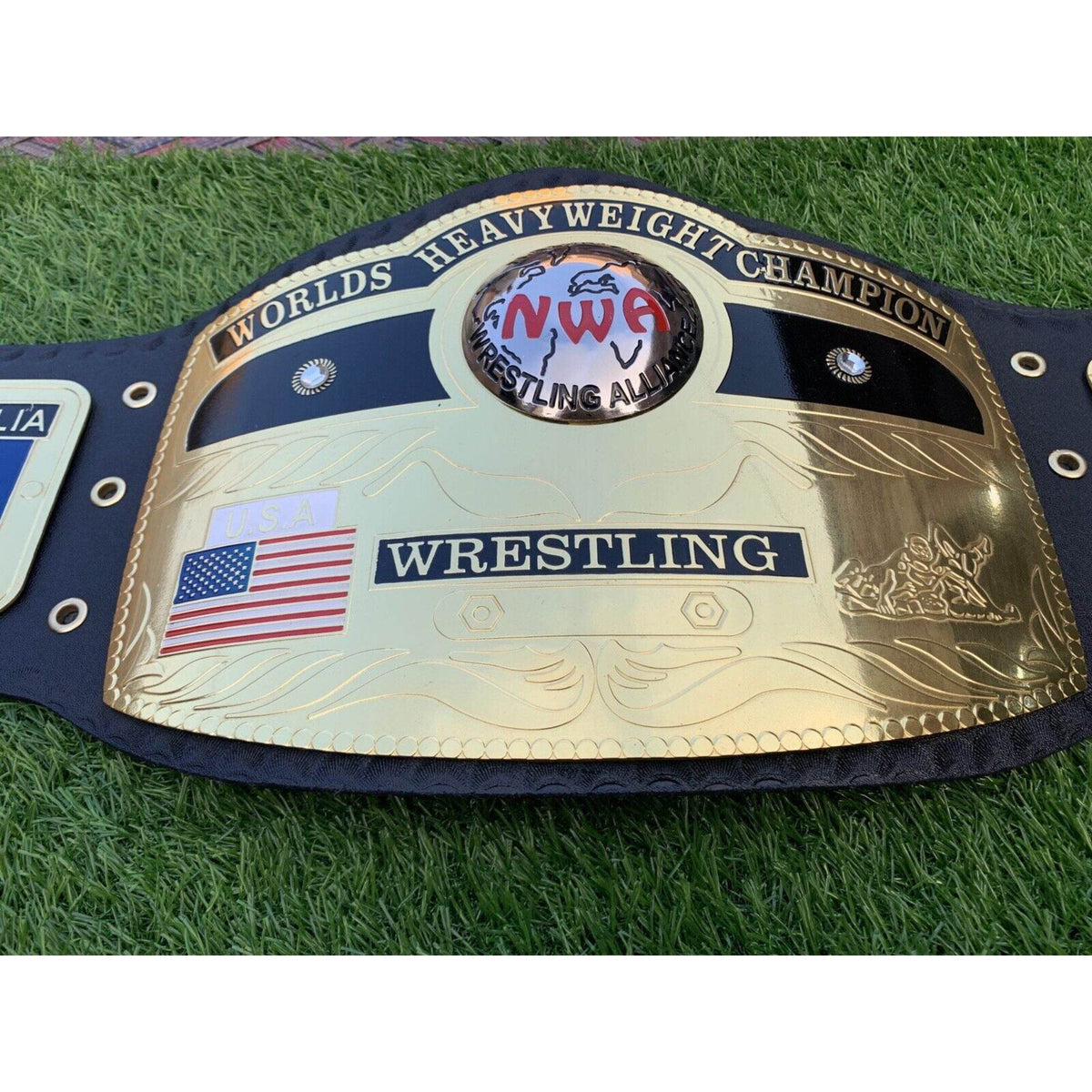 NWA World Heavyweight Championship Replica Title Belt - WWF Belt
