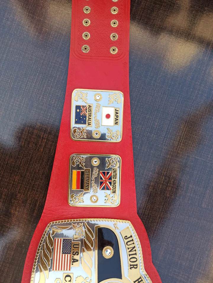 NWA World Junior Heavyweight Championship Replica Title Belt - WWF Belt