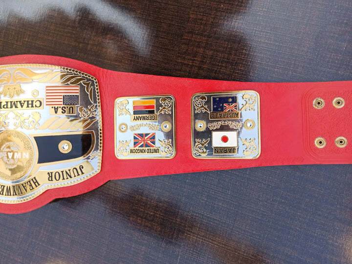 NWA World Junior Heavyweight Championship Replica Title Belt - WWF Belt
