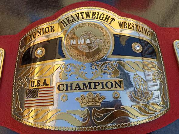 NWA World Junior Heavyweight Championship Replica Title Belt - WWF Belt