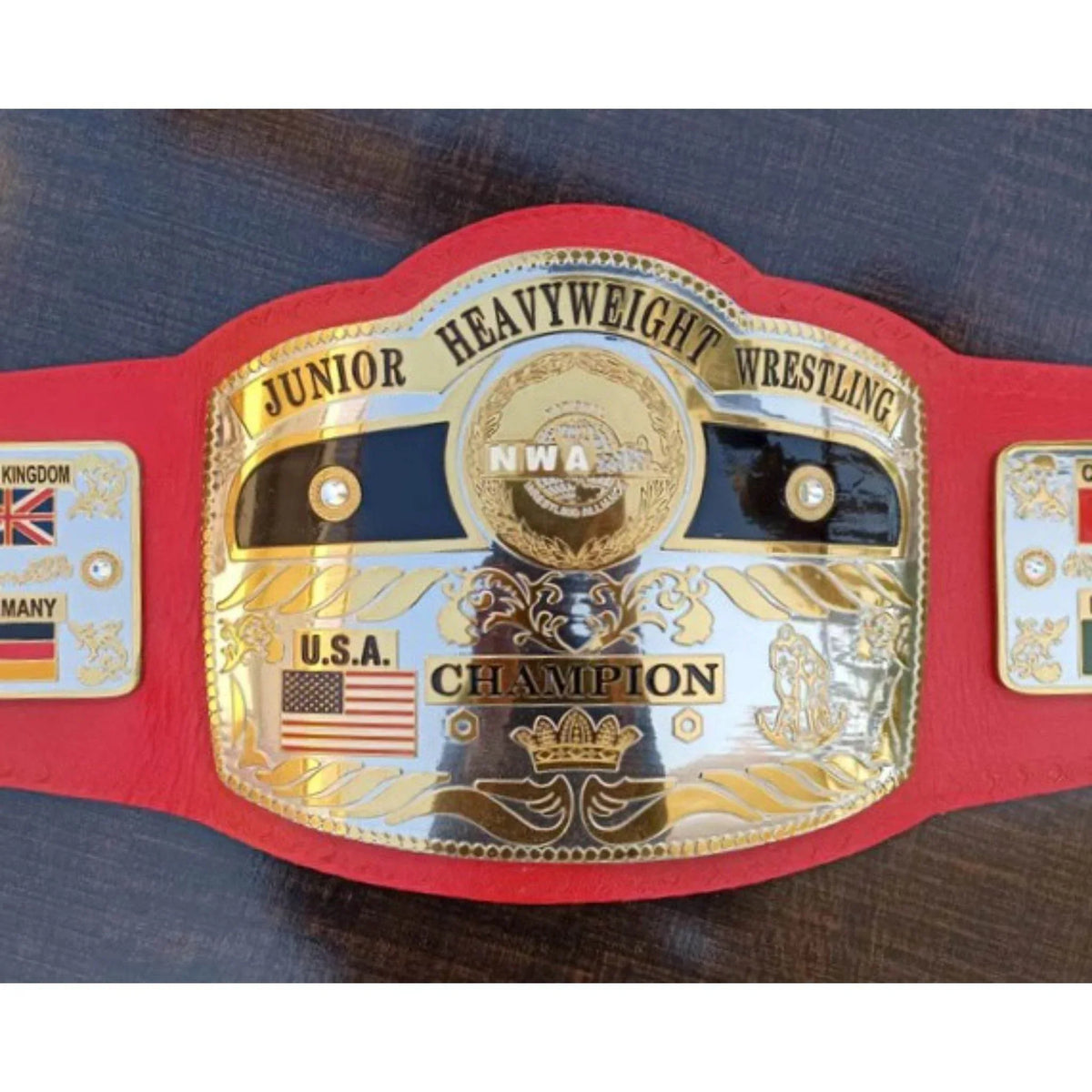NWA World Junior Heavyweight Championship Replica Title Belt - WWF Belt