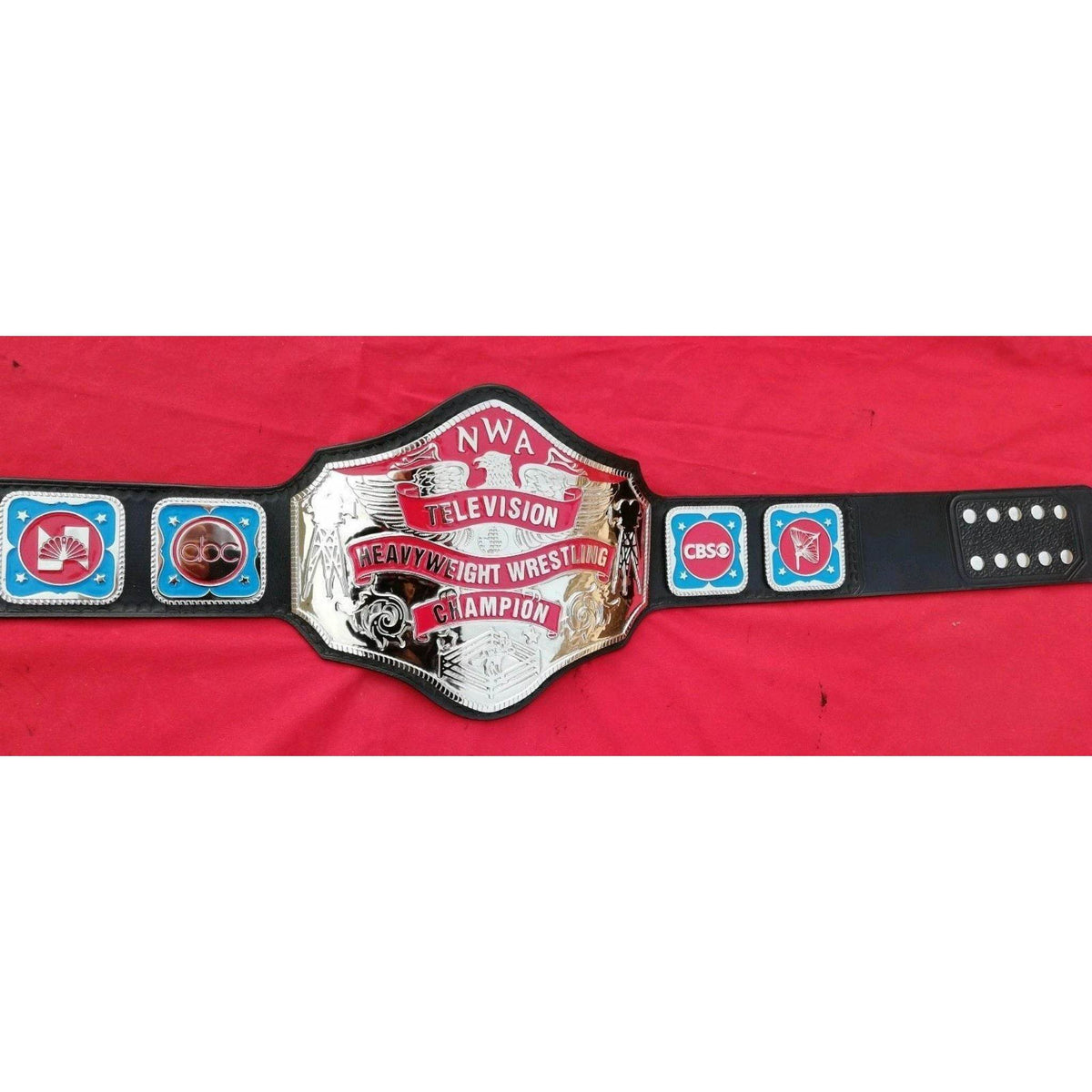 NWA World Television Championship Replica Title Belt - WWF Belt