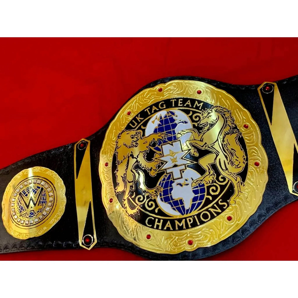 NXT UK Tag Team Championship Replica Title Belt - WWF Belt